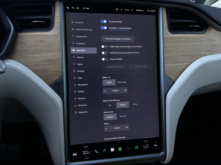 Tesla Model X 100D Full Self-Driving
